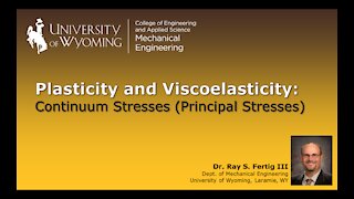 Continuum Stresses - Principal Stresses