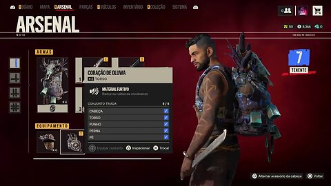 Puro Estilo - Equipe um conjunto completo de equipamento - Far Cry 6