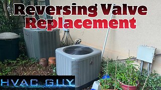Replacing a Reversing Valve On A Ruud Heat Pump! #hvacguy #hvaclife
