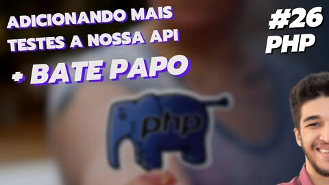 Praticando testes com PHP Orientado a Objetos - Banco de Dados, API REST, Exceptions - LIVE #27