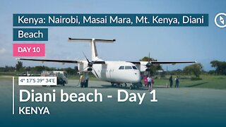 Kenya: From Leopard Beach Resort in Diani to Ukunda Airport in Mombasa