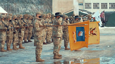 Transfer of Authority Ceremony for NATO Enhanced Forward Presence Battle Group Poland