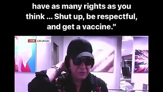Gene Simmons: "You don't have as many rights as you think, submit and get your vaccine.