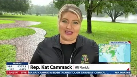 Rep. Cammack Joins Bob And Heather On Newsmax To Report In On Tropical Storm Elsa And Its Impacts