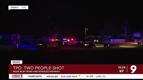 TPD: Two people shot near Bilby Road