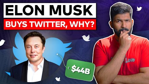 Elon Musk buys Twitter, why? | 3 reasons why Elon wants Twitter | Abhi and Niyu