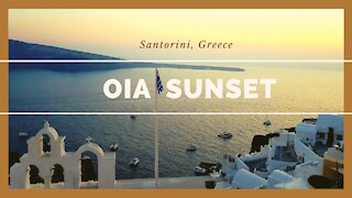 SANTORINI (Greece): Episode 3 - Stunning Oia Sunset