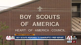 Boy Scouts responds to bankruptcy report