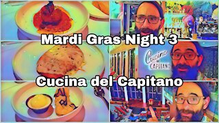 Mardi Gras Night 3 | Cucina del Capitano