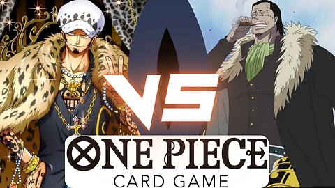 Crocodile [ Blue/Purple ] VS Traflagar Law [ Red/Green ] | OPTCG SIMULATOR | One Piece Card Gameplay