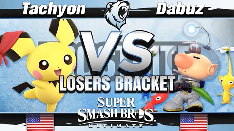 BxA | Tachyon (Pichu) vs. Dabuz (Olimar) - Top 48 - Frostbite 2019