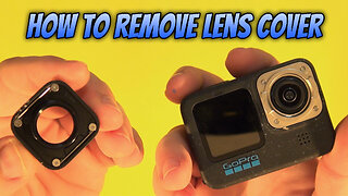 How to Remove Lens cover from GoPro Hero 12 and 11