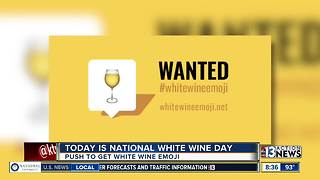 Quest for white wine emoji