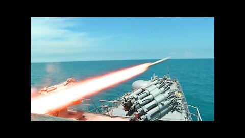 Live Fire in the Black Sea AK630 AK306 RBU 6000 AK176 533mm torpedoes