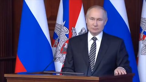 Vladimir Putin: Nemáme již kam ustupovat! Na agresi z Ukrajiny odpovíme vojenskými prostředky!