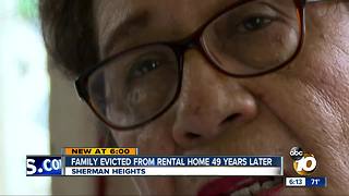 Family evicted from Sherman Heights home after 49 years