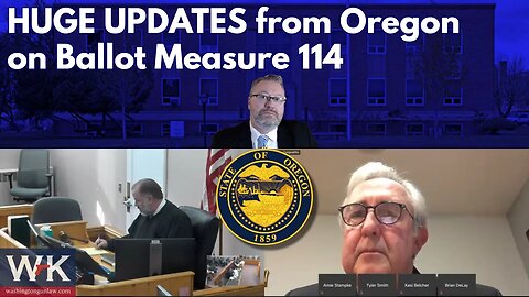 HUGE UPDATES From Oregon on Ballot Measure 114