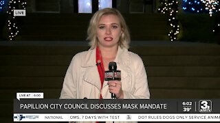 Papillion City Council holding public hearing on mask mandate