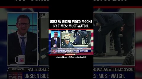 Unseen Biden Video Mocks NY Times: Must-Watch.