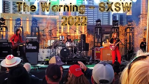 Music Reaction To The Warning - SXSW 2022 - Concert