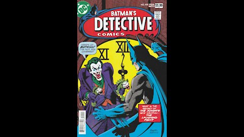 Detective Comics -- Issue 475 (1937, DC Comics) 2020 Facsimile Edition Review