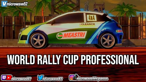 World Rally Cup Professional Trophy - Rally Rock 'N Racing