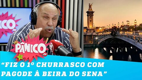 Márcio Canuto fala sobre CHURRASCO, PAGODE e PELADA que organizou em Paris