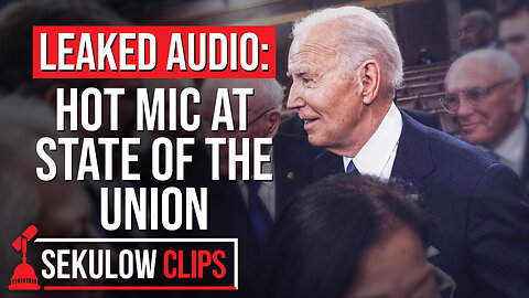 SHOCKING: Biden’s Hot Mic at State of the Union Brings Question of Israel Support