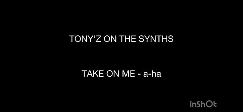 TONY’Z ON THE SYNTHS - TAKE ON ME (a-ha)