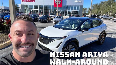 Nissan Ariya Walk Around and Window Sticker Overview *Could it be the BEST EV on the Market?!*