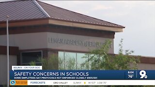 Employees at one southern Arizona school address safety concerns with in-person learning