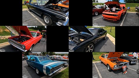 Dodge Vehicles at 2023 Labor Day Car Show in Dawsonville GA at Georgia Racing Hall of Fame