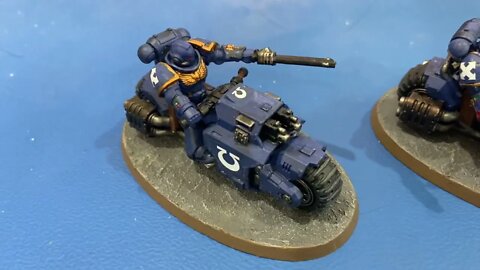 Warhammer 40k Ultramarines Primaris Outrider Painting Overview