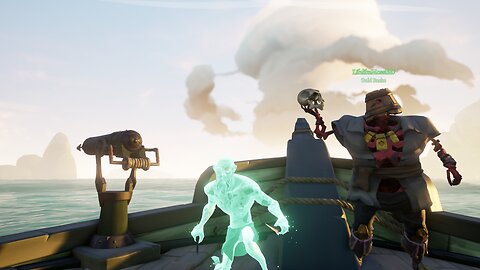 Sea of Thieves: When a Ghost and a Skeleton go diving.