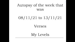 Ep 022 Autopsy of last weeks levels