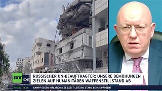 Nebensja: Unsere Bemühungen zielen auf humanitären Waffenstillstand ab