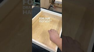 How I build my Drawers on my custom furniture pieces