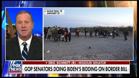 Sen Eric Schmitt: Biden Has NO Interest In Securing The Border