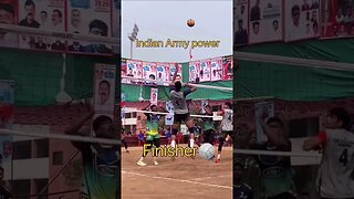 Indian army power, finisher 🏐rahul match link in description 👇