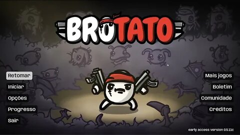 Conhecendo o jogo - Brotato - Top Down Shoooter muito louco!