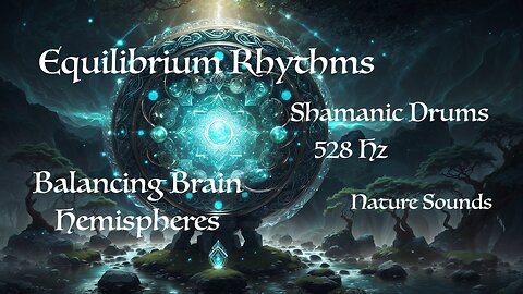 Equilibrium Rhythms - Shamanic Drums + 528 Hz