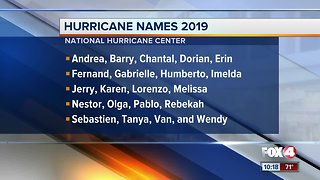 Hurricane Center releases 2019 Hurricane Season names