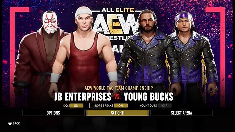 AEW FIGHT Forever JBE DEBUT