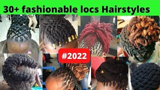 30+ fashionable Loc styles suitable for Blacks | #locs #dreaducation #dreadlocks