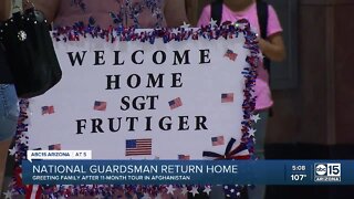 National Guardsman return home to Phoenix after 11 months