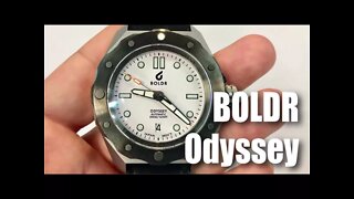 Boldr Odyssey White Storm 500M Automatic Dive Watch review