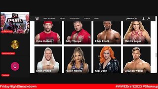 WWE 2023 Draft( Smackdown) Night 1