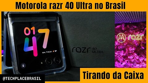 razr 40 Ultra no Brasil - Um dobrável com recursos diferenciados