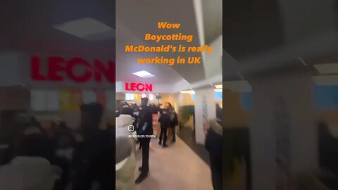 NICE BOYCOT McDonald IN UK