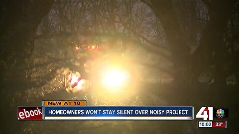 Noisy KCMO road project brings complaints from neighbors